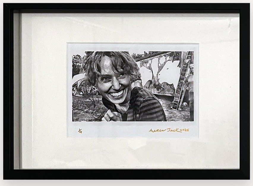 image, imagine, framed thermal photograph