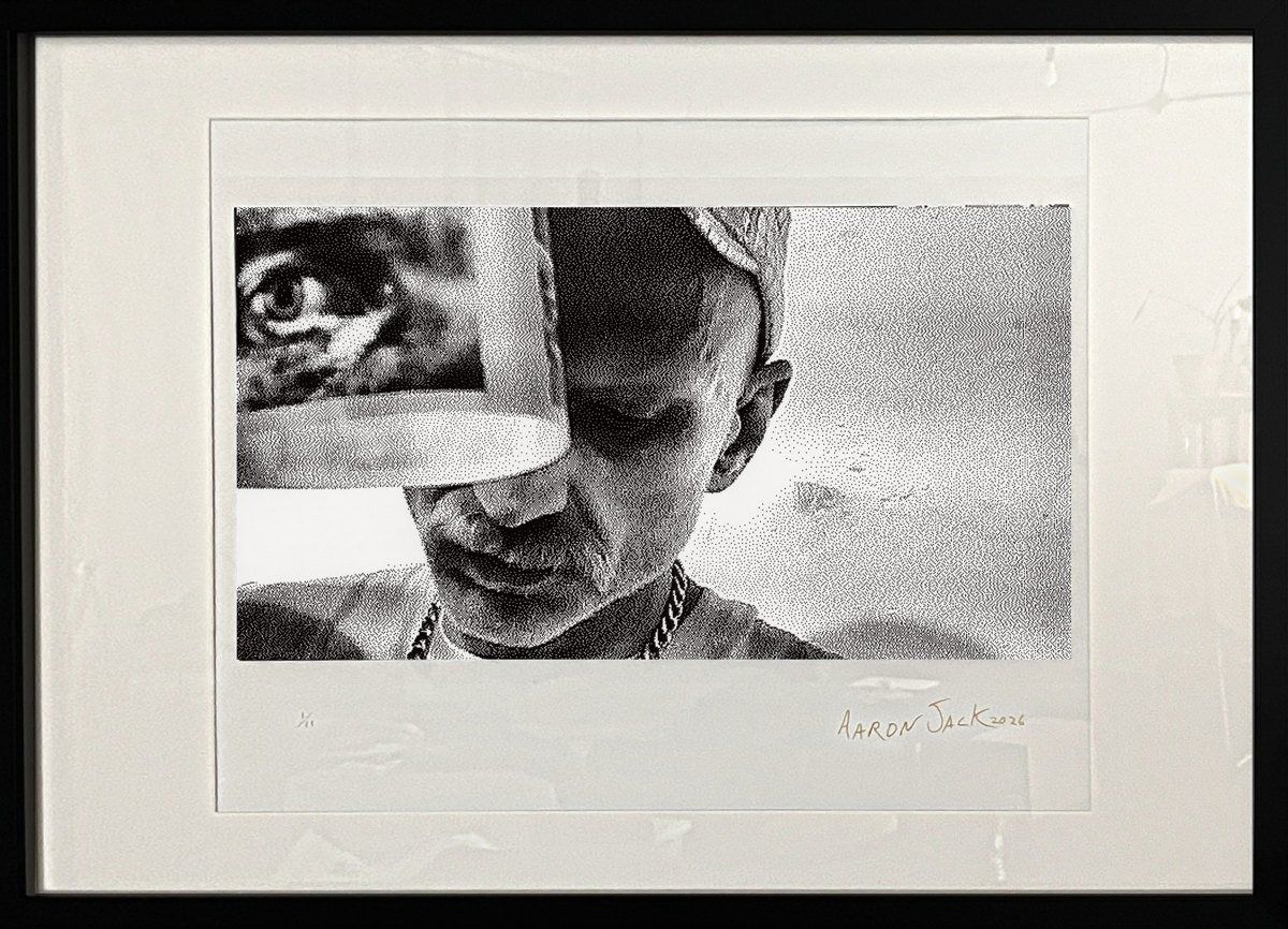 seeing the self, framed thermal photograph, second edition