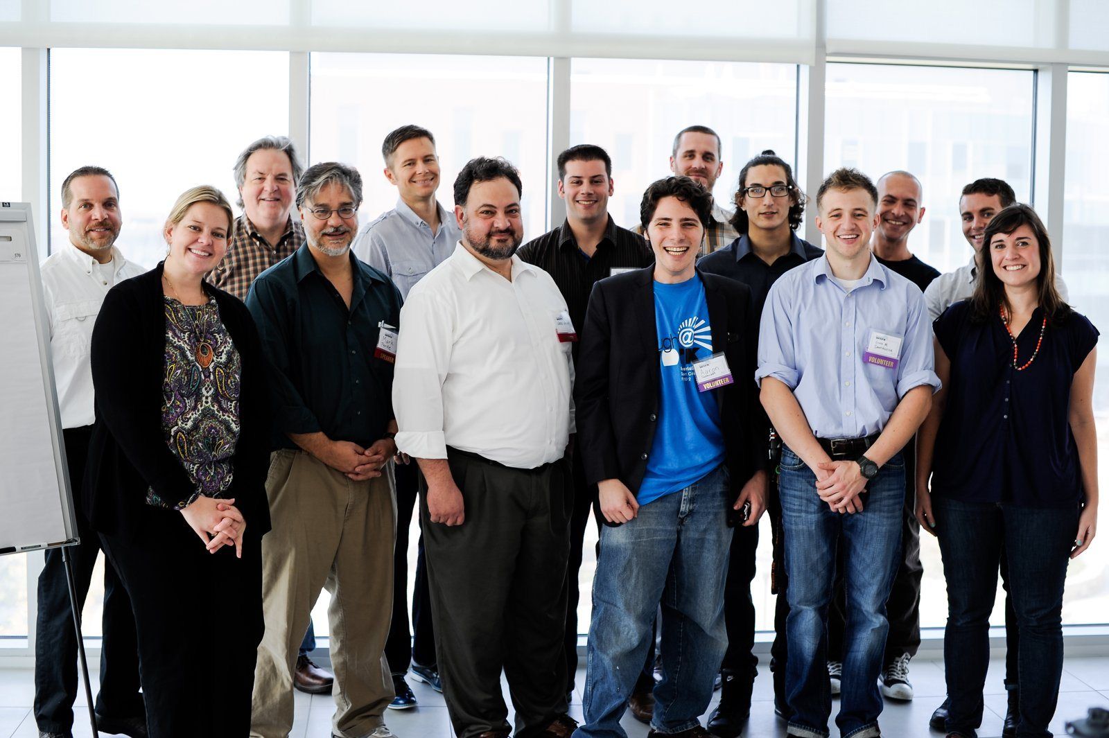 The 2012 Thought at Work speakers and the student organisers together